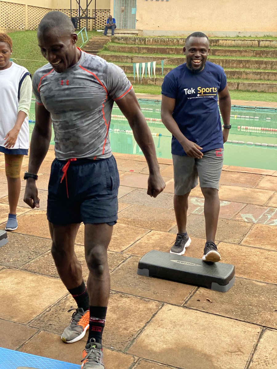 teksportsrcf's tweet photo. How does your fitness coach inspire you? 

Ladies and gentlemen, your Wednesday coach

See you in a few @Makerere @MakerereSports swimming pool arena at 5:30 pm

#keepitatteksports #MakerereAt100 https://t.co/rVIYpU4Okf