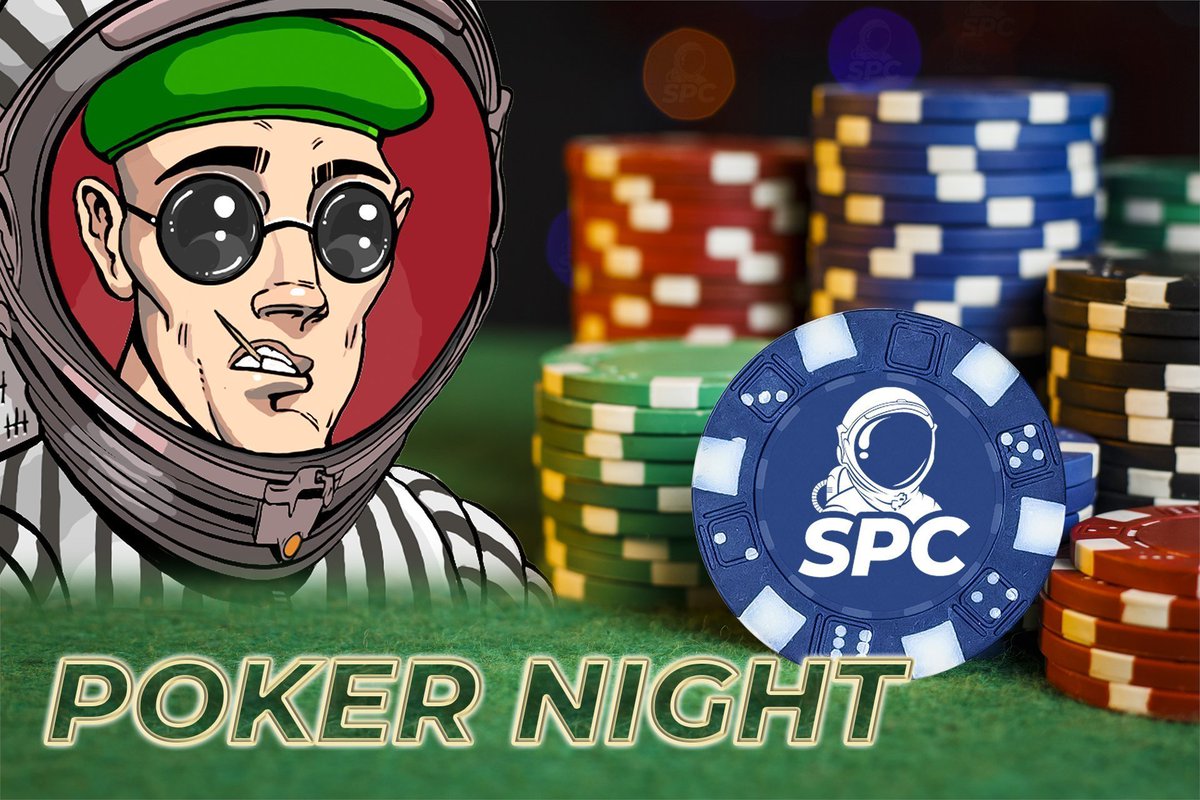 SpacePunksCIub's tweet photo. Happy Friday Punks!

SPC Poker Night is back in action tomorrow at 3pm EST!

Awesome prizes up for grabs! Open to holders of any SPC assets!

For prizes + tourney info, please navigate here: https://t.co/6LNIhlDvGI

See you tomorrow punks!

#SPC #Poker #NFTCommunity https://t.co/CtIiIYW2Hn