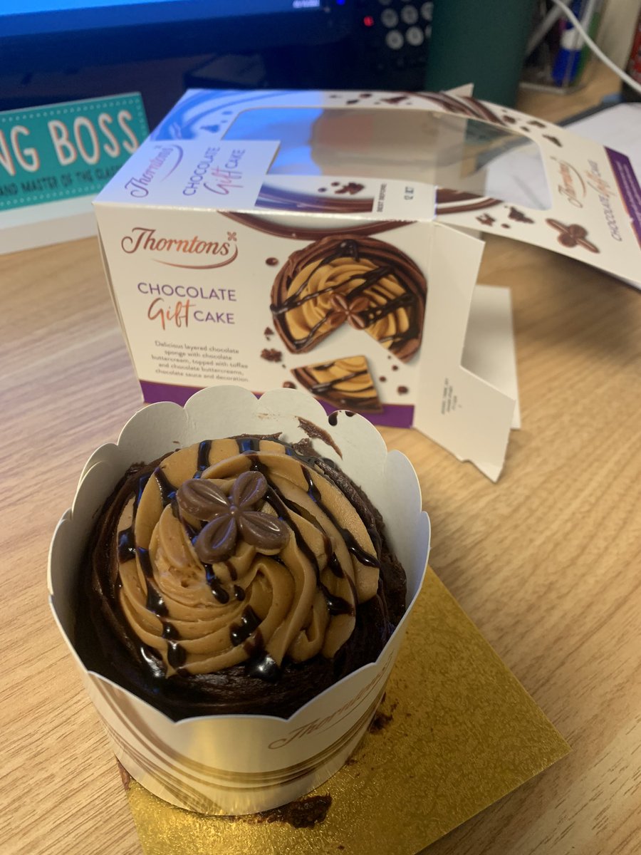 Referoo's tweet photo. I have been SO good this half term - tuna salad every day for lunch. 

But sometimes, just sometimes, things happen and a response like this is required… https://t.co/P23UsuLDJH