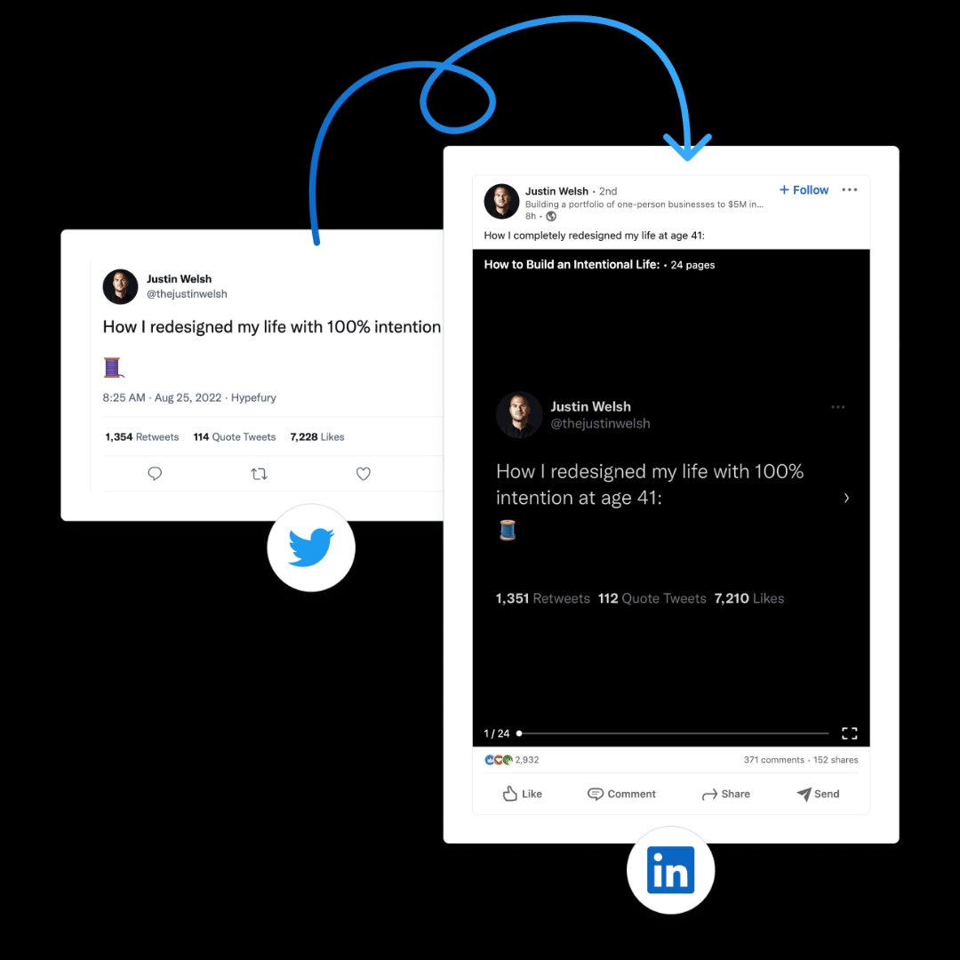 shajedulkarim_'s tweet photo. @JonBrosio asked for an automation tool, that:

• When you paste a Twitter thread link,
• Automatically downloads a PDF of each tweet
• And queues up the file as a LinkedIn carousel

There was none. I built it and now it's about to launch.

Here's the story: https://t.co/cLs00AkOuQ