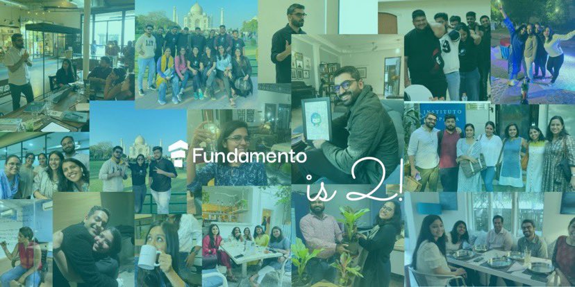 #FundamentoTurns2 2 yrs ago, we set out to create a bias-free, skills-first world. Today, amidst learning, growth, challenges, falls and wins, there is a deepening hunger for consistently going beyond. Congratulations to the entire team that gets us closer to our mission 🙌