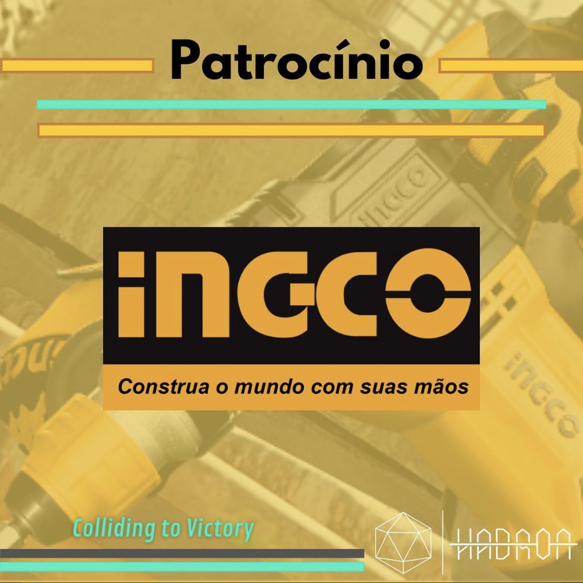 teamhadron's tweet photo. Hadron would like to announce our
gold sponsor! INGCO is a brand with a global presence in over 180 countries and is dedicated to producing high quality tools for professional use.

#flinschools #flinschoolsbrazil #flinschoolsbrasil #flinschools2022 #hadronparticle https://t.co/jU0D7gghTy