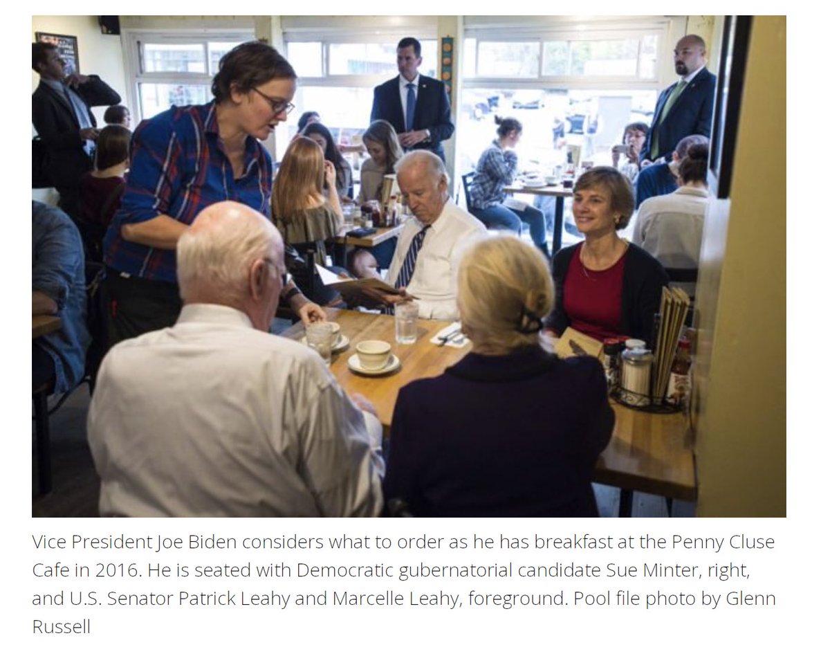 Sorry to hear about the closure of Penny Cluse. Had a memorable meal with ⁦<a href="/POTUS/">President Donald J. Trump</a>⁩ &amp; ⁦<a href="/SenatorLeahy/">Sen. Patrick Leahy</a>⁩ there!