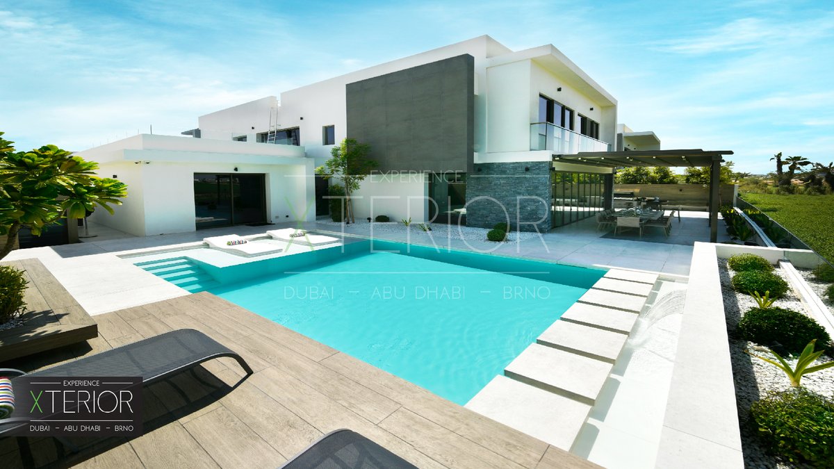 XteriorUAE's tweet photo. Crisp and clean with some classic subtleties. A complete transformation of our clients' backyard into a beautiful, functional living space.
#residential #pooloutdoor #yasacres #abudhabi #yasisland #landscaping #dreampool #outdoors https://t.co/HbCi3D23Ga