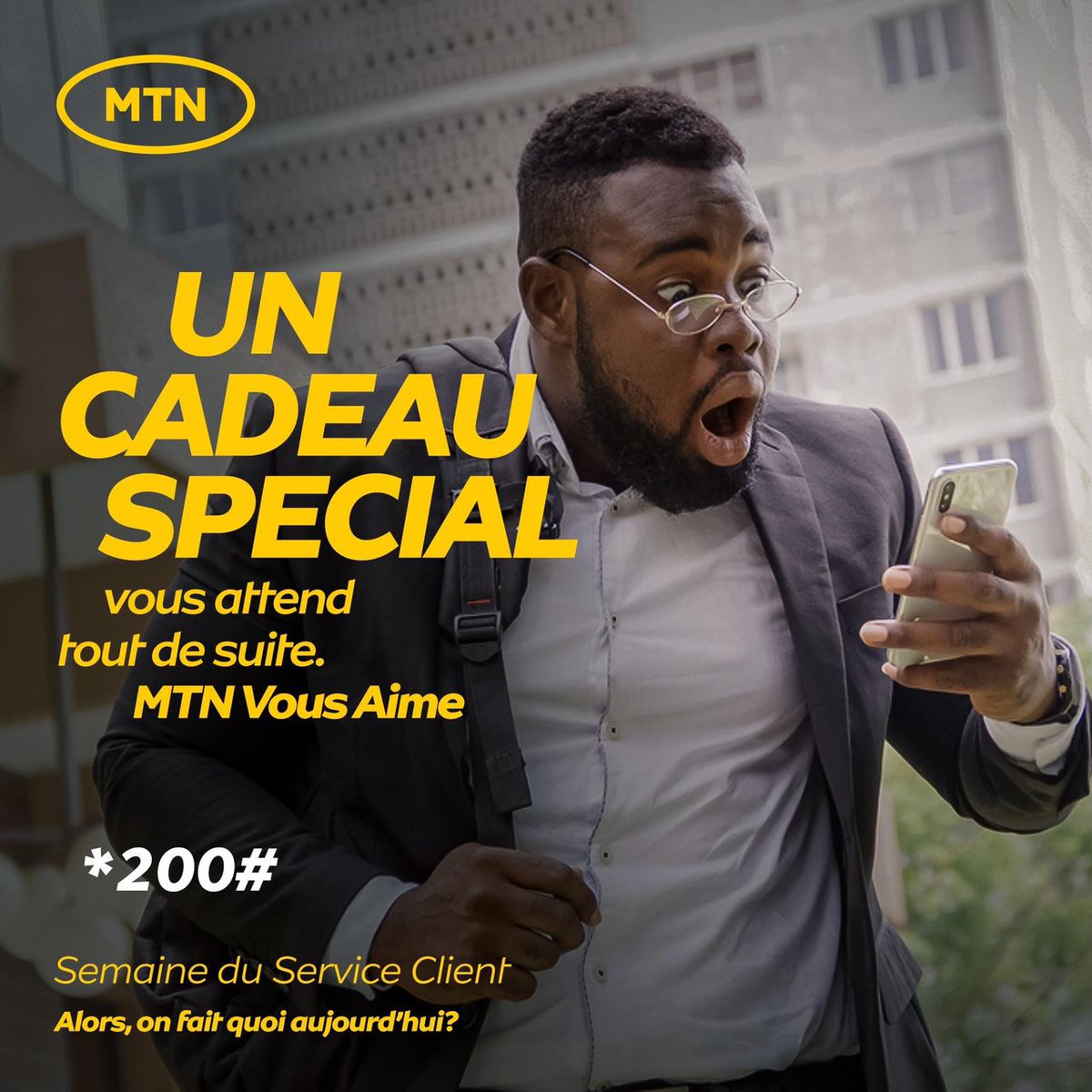 BoxisGabin's tweet image. Si tu es abonné MTN Cameroun🇨🇲 Arrête tout ce que tu fais et prends ton cadeau 😍😍 C&apos;est le chaud chaud.

Tape *200# et valide le 2 pour ton bonus pour la #SemaineDuServiceClient  et n&apos;oublies pas #MTNLovesYou
#MTNLovesMe