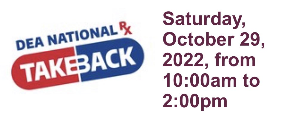 SandraRCostaDO's tweet photo. Dispose of meds safely. Link for locations near you. #deatakeback https://t.co/IaUyiF5uXX https://t.co/A0miVyZ6jW