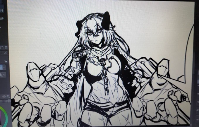 ストレングスちゃん...おぉぅぁ...作画死ねる...ここまで2時間...まだ,..途中....デス...でも...タノチイ(  'ཫ`) 