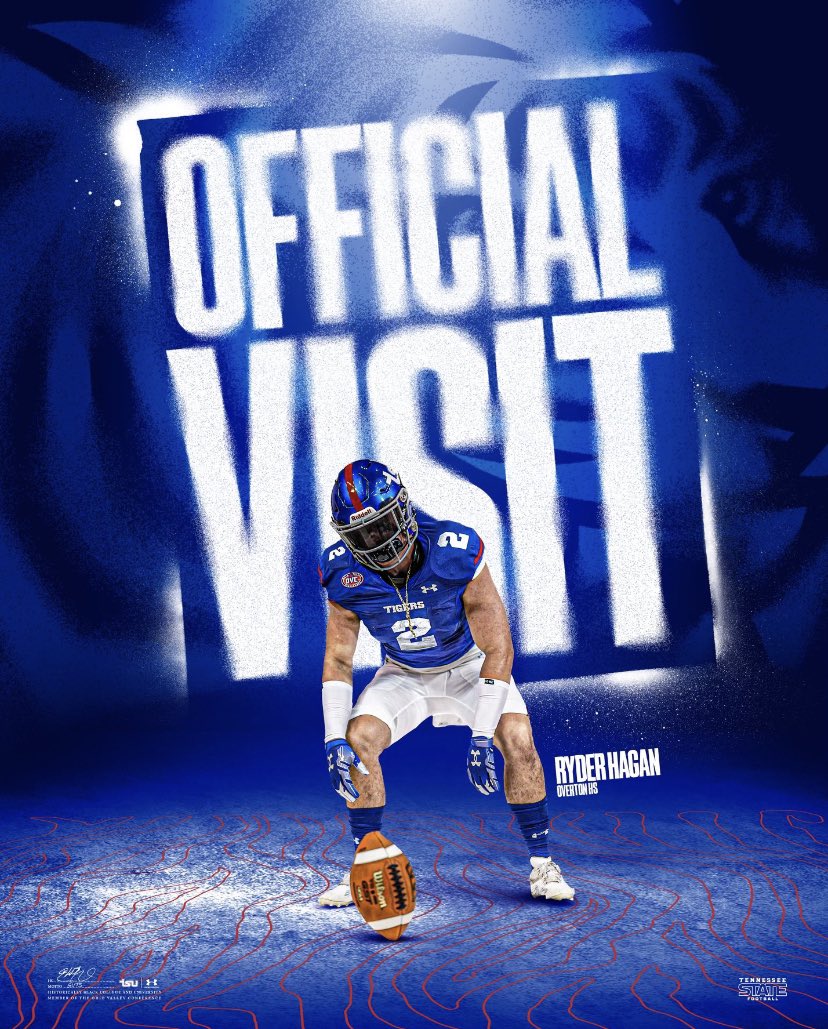 Pumped for my Official Visit this weekend!🔴🔵🐅 <a href="/coachtheronaych/">Theron Aych</a> <a href="/EddieGeorge2727/">Eddie George</a> <a href="/TSUTigersFB/">Tennessee State Football</a>