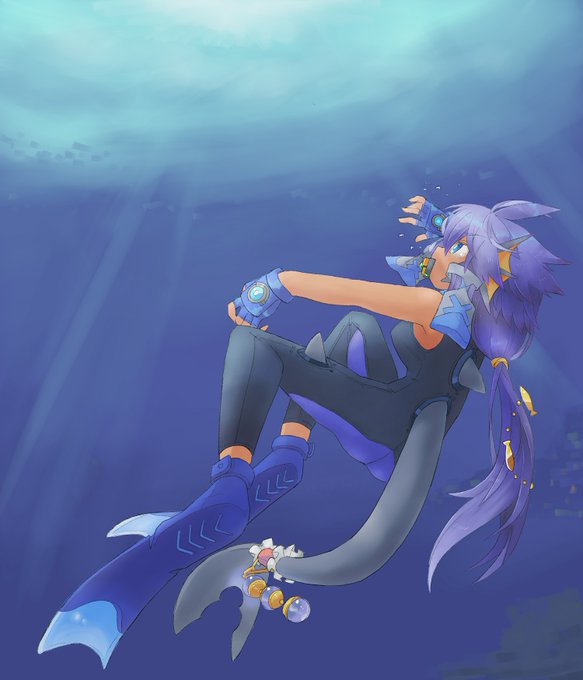 #あなたのあお色の作品を見せてください
青色は綺麗でいいね・・・ 