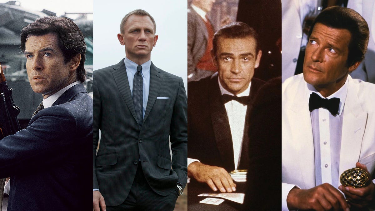 TheAVClub's tweet photo. Happy 60th birthday, James Bond: Ranking every 007 film, from Dr. No to No Time To Die https://t.co/GVuKRuLIQl https://t.co/afCcgYCLyS