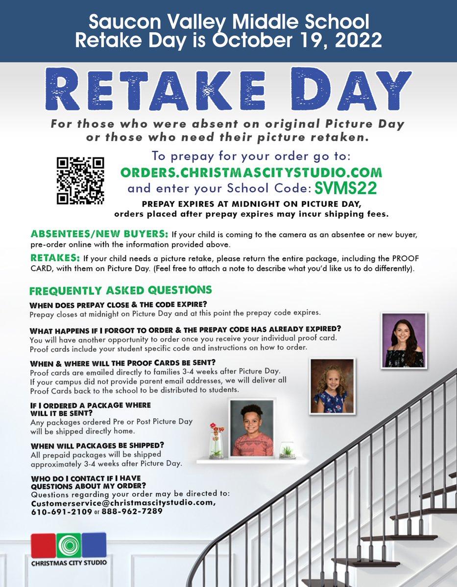 Picture Retake Day...October 19