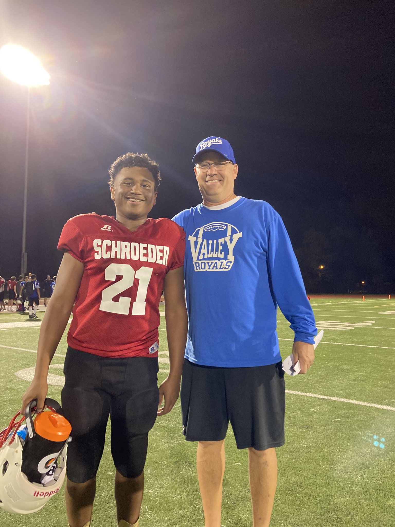 valley-middle-school-on-twitter-coach-dan-carlson-got-to-coach