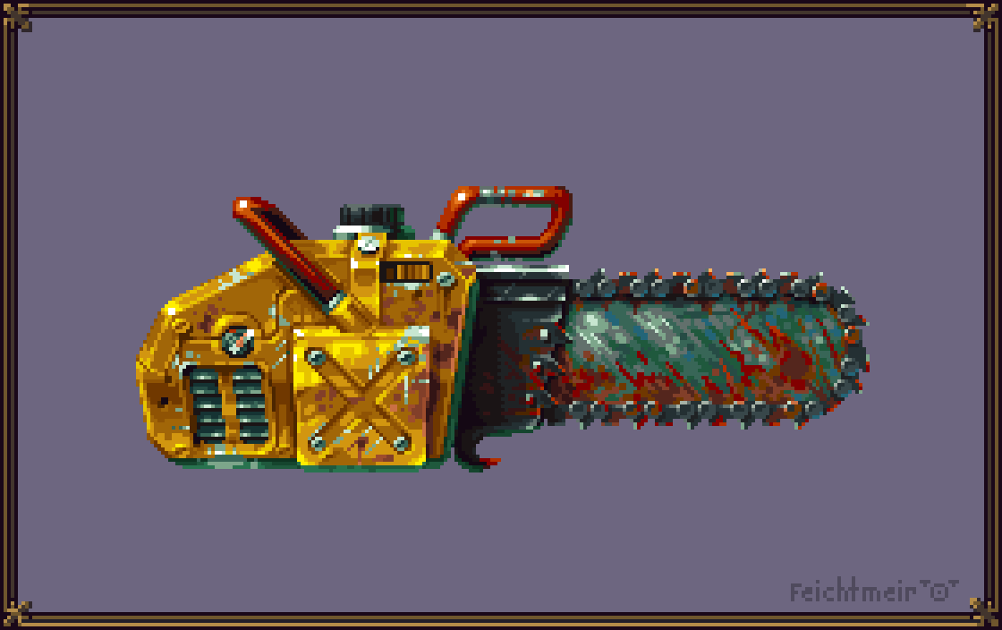 cyangmou's tweet photo. Chainsaw
#pixelart https://t.co/RwUAYttPSY