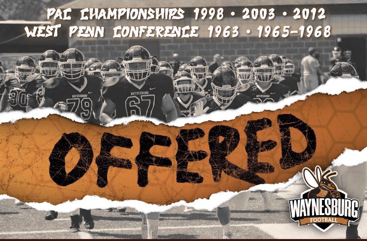 Alexjenkins58's tweet photo. Blessed to receive an offer from @WU_SWARM. Big thanks to @BigPappy_WETSU1 for the opportunity! https://t.co/HGwLcXOxxX