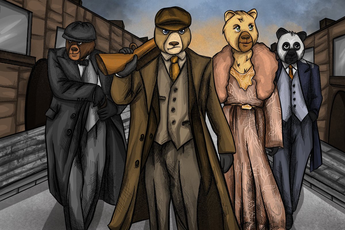 🐼The Bearables are coming for you🐻

Imagine this being a sketch for a full blown 3D animated series?

What if the Bearables is going to unite the #BlueChipNFT of #Solana 

To be Continued....

#NFTs #SolanaCommunity #NFTshills #Dust