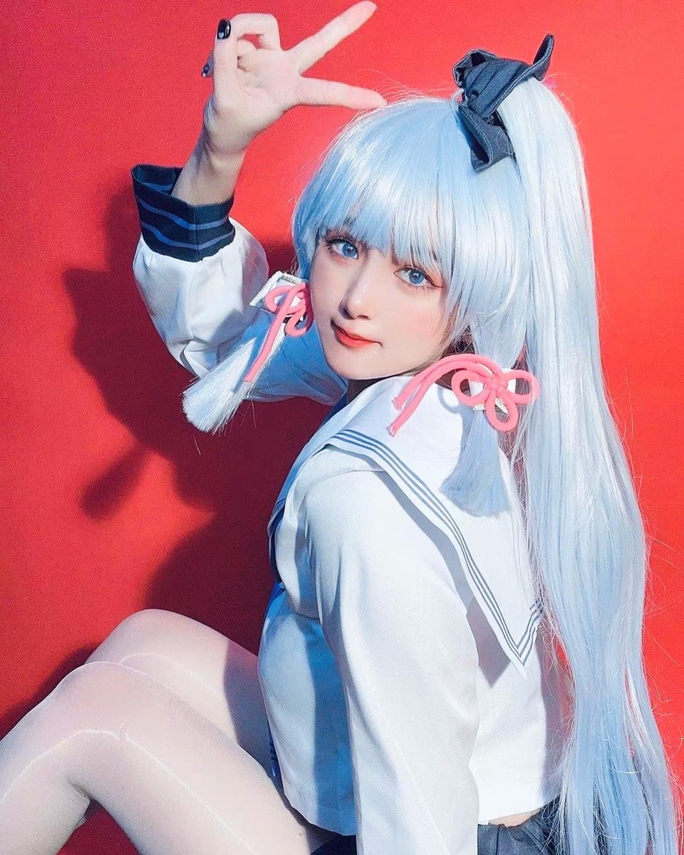 神里綾華がJK着てみた
-------------
#神里綾華 #原神 #コスプレ #genshincosplay https://t.co/G1rov1H6f3