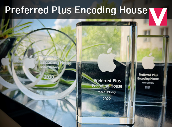 vdmlabo's tweet photo. [Récompense] Merci Apple d’avoir renouvelé notre statut « Preferred Plus Encoding House » pour la sixième année consécutive!

[Award] Thank you Apple for renewing our « Preferred Encoding House » status for the sixth consecutive year!
#encoding #mediaprocessing #Packaging #movie https://t.co/8lNdtIOYbQ