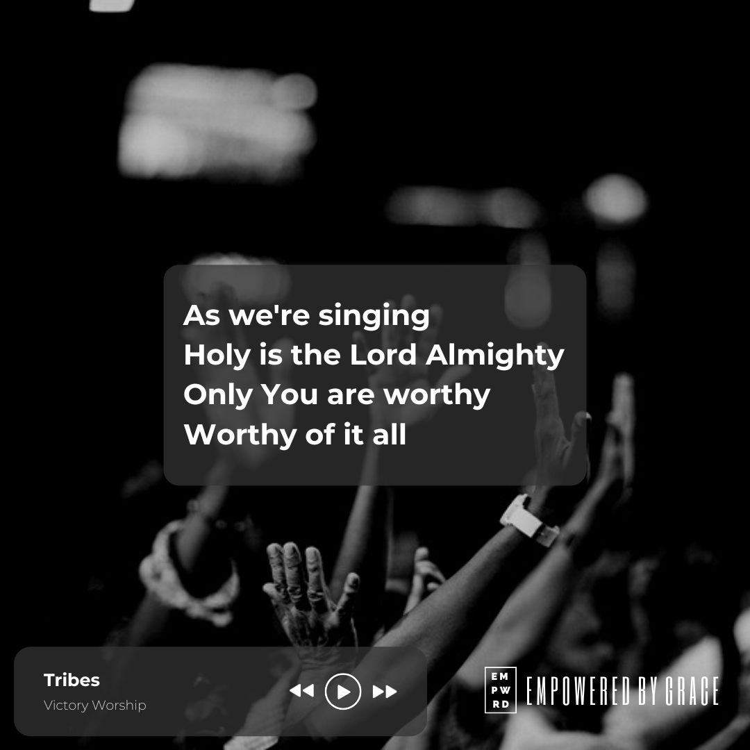 _empwrdbygrace's tweet photo. God is worthy of all our praise, so give him all the praise He deserves. 🙏

#EmpoweredByGrace | #ThursdayTrack https://t.co/i0Bb3hLw9v