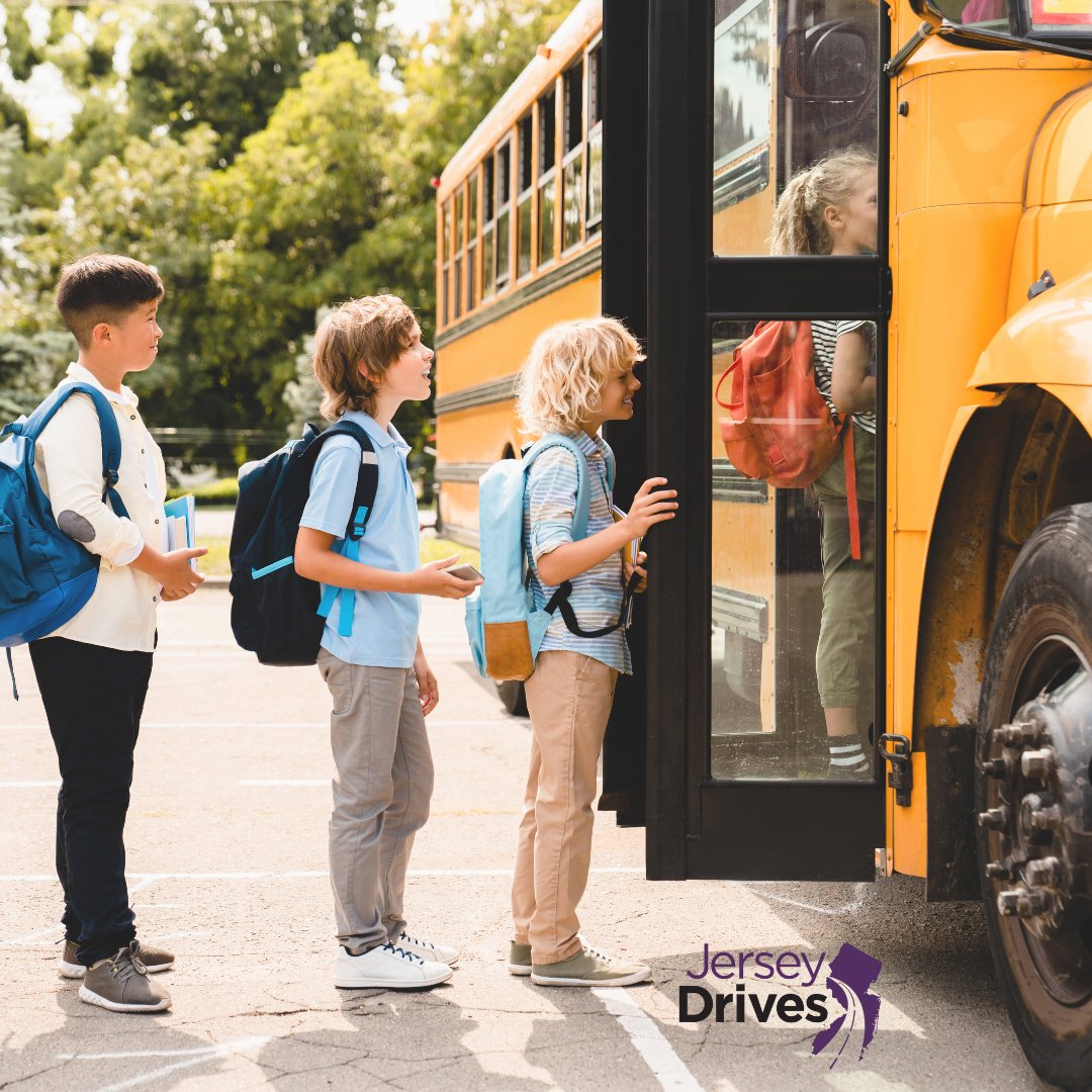 Kids are 70 times more likely to get to school safely on the bus (NHTSA). School buses are designed for safety and visibility—if your school district offers a bus service, consider that instead of driving your child. #PedestrianSafetyMonth