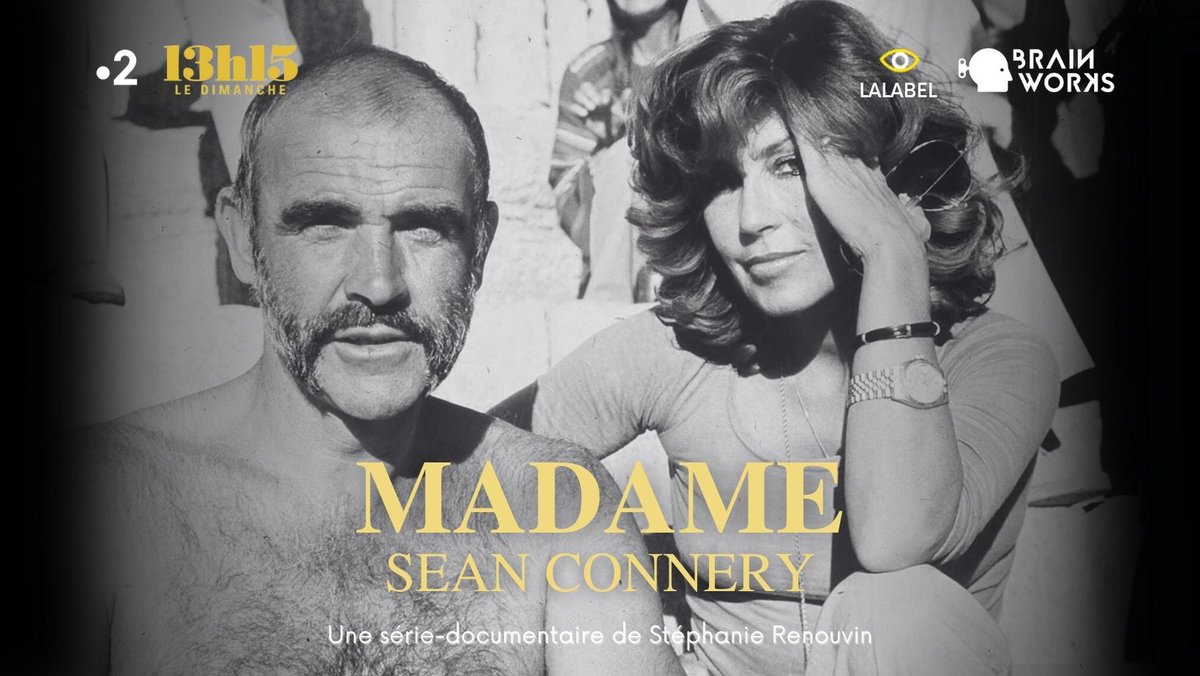 RDV le 9 octobre pour découvrir "Madame Sean Connery"

Avec des archives précieuses de la famille #Connery et une musique inédite de <a href="/mgardot/">Melody Gardot</a>, <a href="/StefRenouvin/">Stéphanie Renouvin</a> retrace la vie romanesque de sa grand-mère : Micheline Connery.

📺À voir sur <a href="/france2/">france2</a> <a href="/13h15/">13h15 France 2</a> présenté par <a href="/LaurentDelahous/">Laurent Delahousse</a>