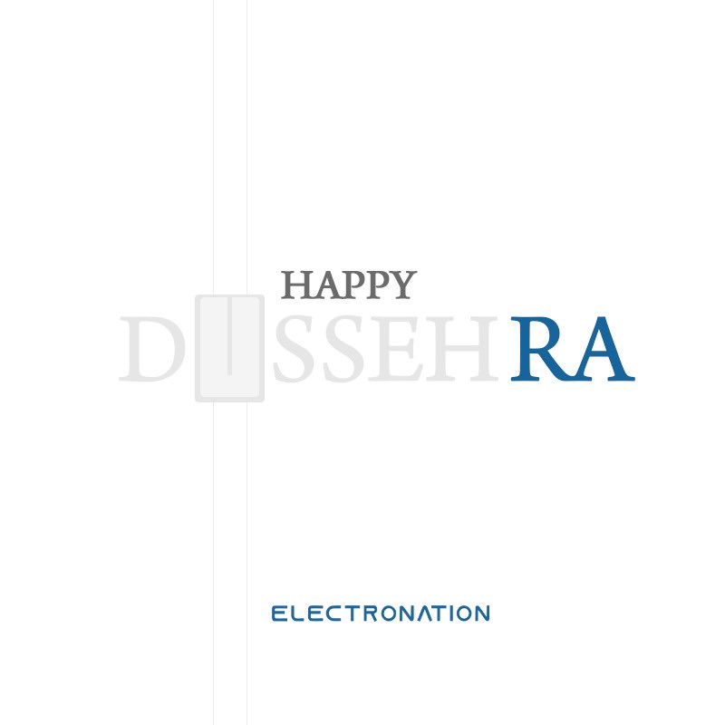 __ElectroNation's tweet photo. On this auspicious day of Vijaya Dashami, let’s the victory of good over evil.

Team Electronation wishes you a Happy Vijaya Dashami!

#Dussehra #Dussehrawishes #Elevator #electronation https://t.co/pP53lBlYBB