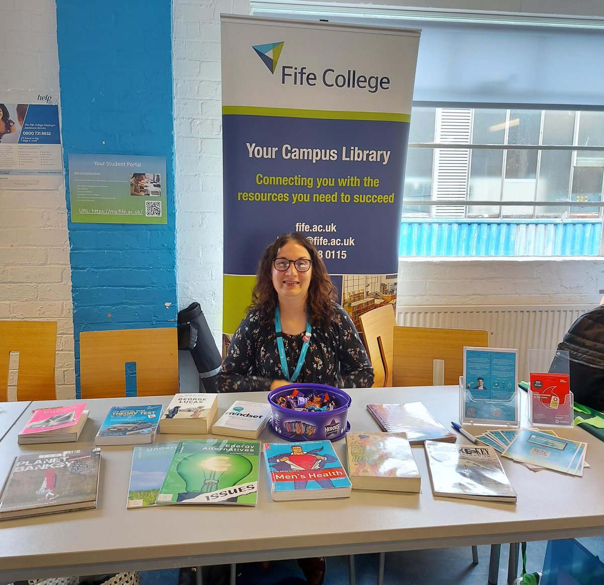 Fife College on Twitter "RT FifeCollegeLib We’re at FCSA Freshers today at Rosyth