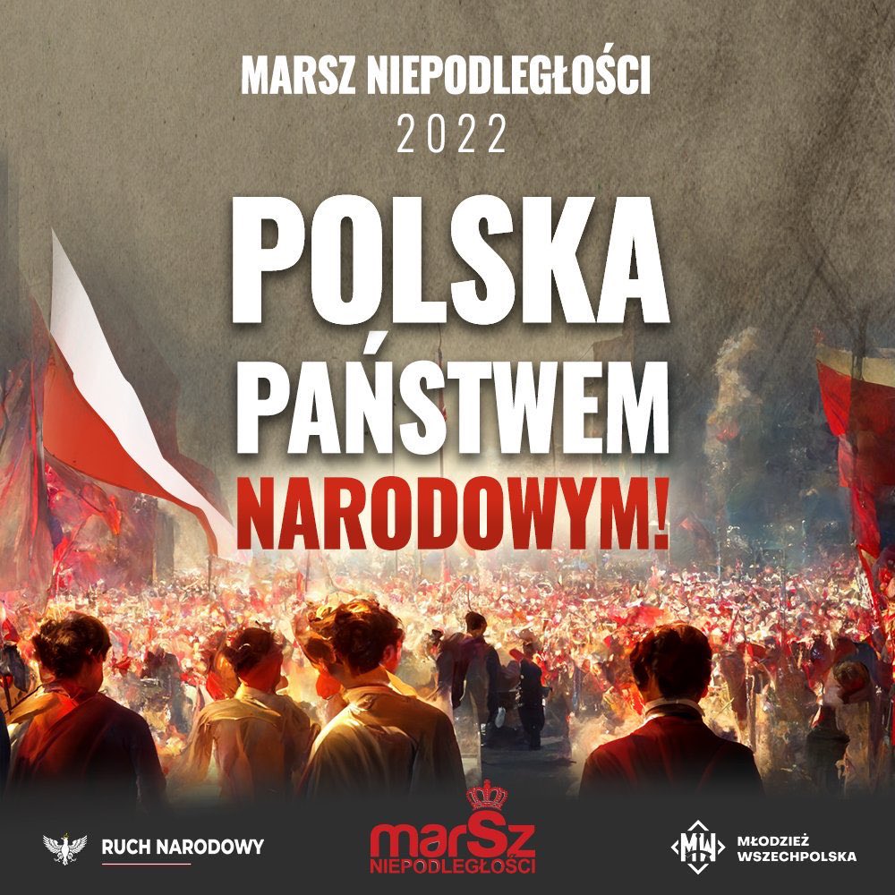 SaganMaciej's tweet photo. 11 listopada wszyscy do Warszawy❗️❗️

#MN22
#PolskaPaństwemNarodowym https://t.co/IFdKuJlExT