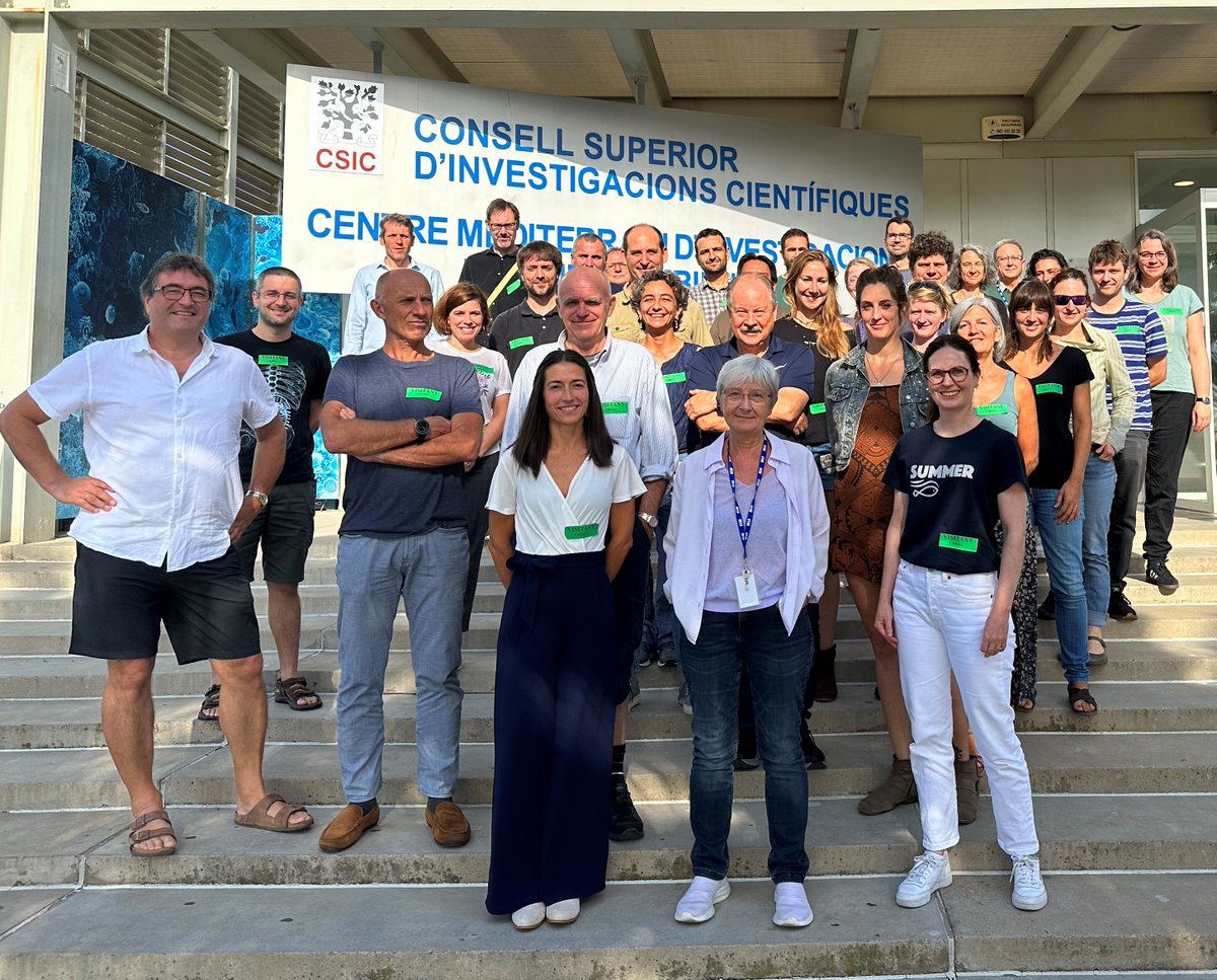 SUMMERH2020's tweet photo. This week the @summerh2020 partners are meeting at @ICMCSIC in #Barcelona. Discussing project activity and planning for upcoming activities. @EU_Commission @azti_brta #horizoneu #mesopelagic https://t.co/D8ofmGjCco
