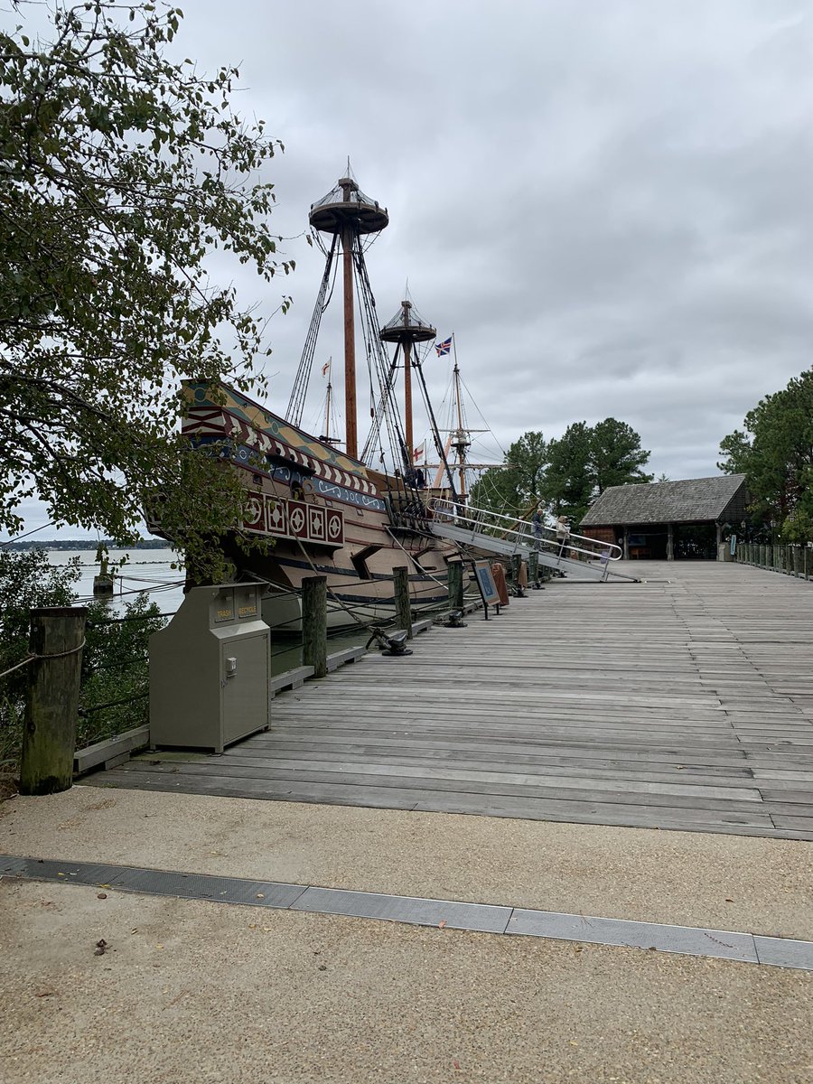 NeboMara's tweet photo. We had a great day learning about history at Jamestown and showing how amazing the Reams Rams are! So glad we were able to see history instead of just hearing about it. @jodi_seitz @ReamsRams @MTPilkington https://t.co/318Ougr5cJ