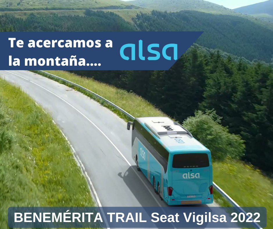 Novedades con ALSA y Benemérita Trail – BENEMERITA TRAIL SEAT VIGILSA 2022 Sierra de la Alfaguara 
Te acercamos a la montaña ALSA
benemeritatrail.es/novedades/2022…