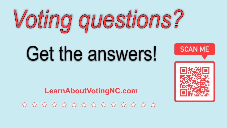 Great resource on voting in NC by friends of the program, <a href="/rebeccakreitzer/">Dr. Rebecca Kreitzer</a> &amp; @whitneymnz.

Please share.