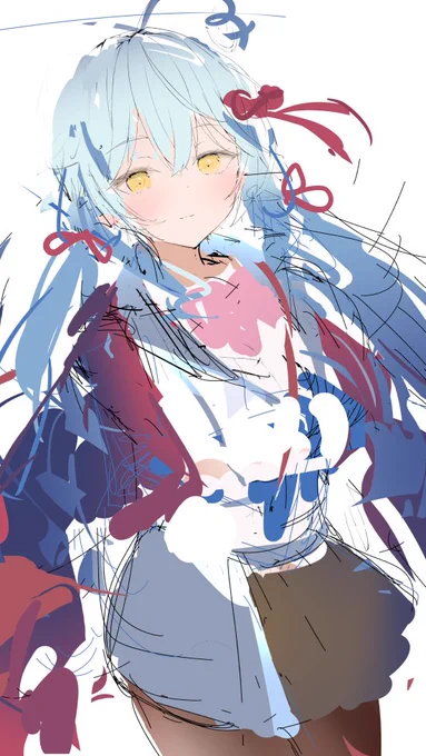 ラフ出来た 