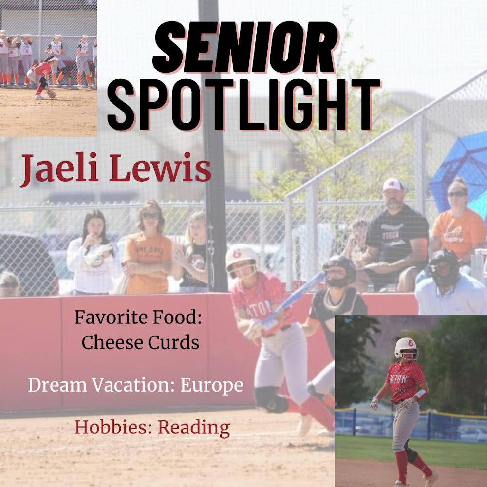 Here's to another senior, First base, #20 Jaeli Lewis