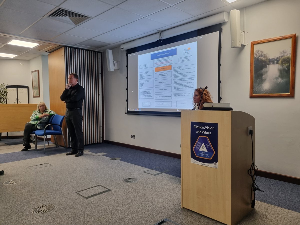 Interesting talk today from the <a href="/roadvictimstrus/">Road Victims Trust</a> alongside @CFGlawHannah and <a href="/Shivymcw/">Siobhan Thacker</a>  talking about all the wonderful support you provide #cfglife @CfgLaw