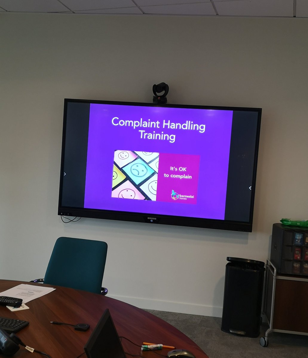 JoCooke's tweet photo. Another great morning delivering Complaints Handling training @BerneslaiHomes to our staff responsible for investigating and responding to complaints. Increasing knowledge and ensuring that we are all listening to customers @HousingOmbuds #itsoktocomplain @ToniAll00918263 https://t.co/XA2cbDudew