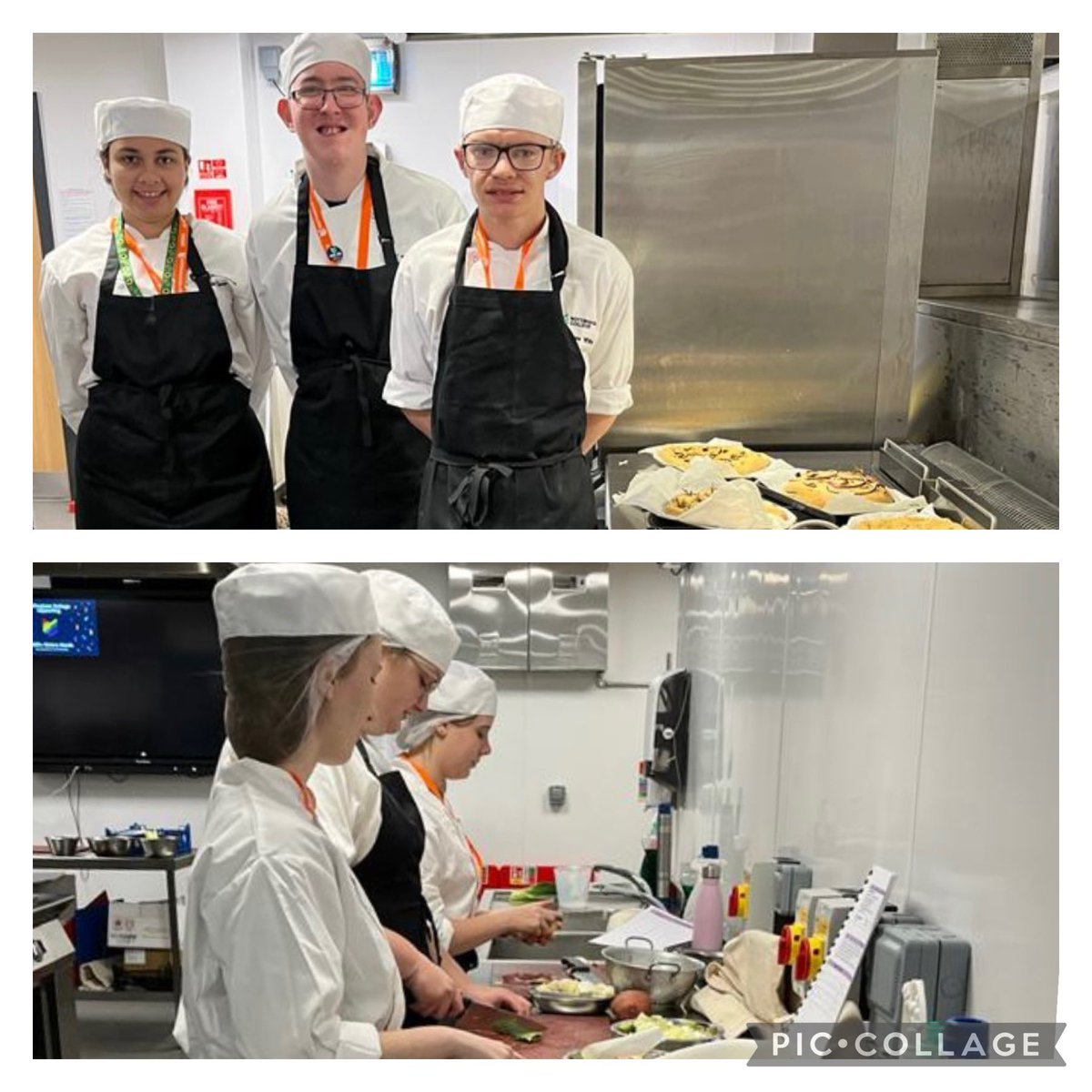 Our fantastic <a href="/NottmCollege/">Nottingham College</a> Entry #Level3 and #NVQ #Level2 #students taking part in #Pastry and #Prep Skills sessions - gaining vital #skills, #knowledge and #behaviours to get them into #work. Great job everyone!