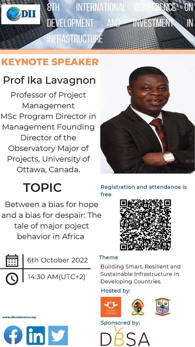 dii_Conference's tweet photo. Meet our keynote speakers for  DII 2022 Conference‼️

🔌Have you registered for tomorrow ⁉️

Register for the DII 2022 Conference by clicking:
https://t.co/bwUvYKBeke

#DII_2022 #UJ #innovation #Construction #BIM #ArtificialIntelligence #infrastructure #SustainableDevelopment https://t.co/KSTXOMfcFB