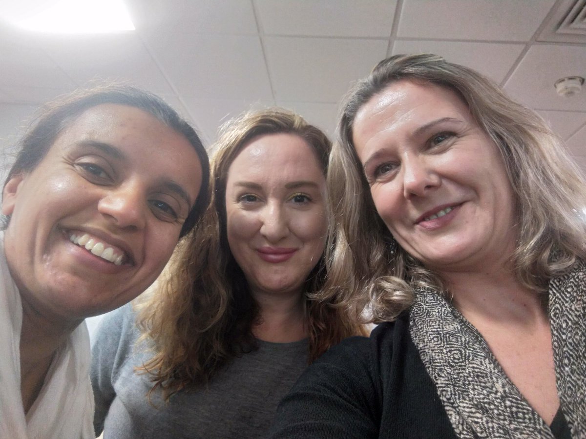 DawnLlewellyn's tweet photo. Cheesey selfie with #PhdClub - we wish  @morganajane_ was here! @TRSChester #PhD #MyTRSChesterStory https://t.co/NEVG6FZk0u
