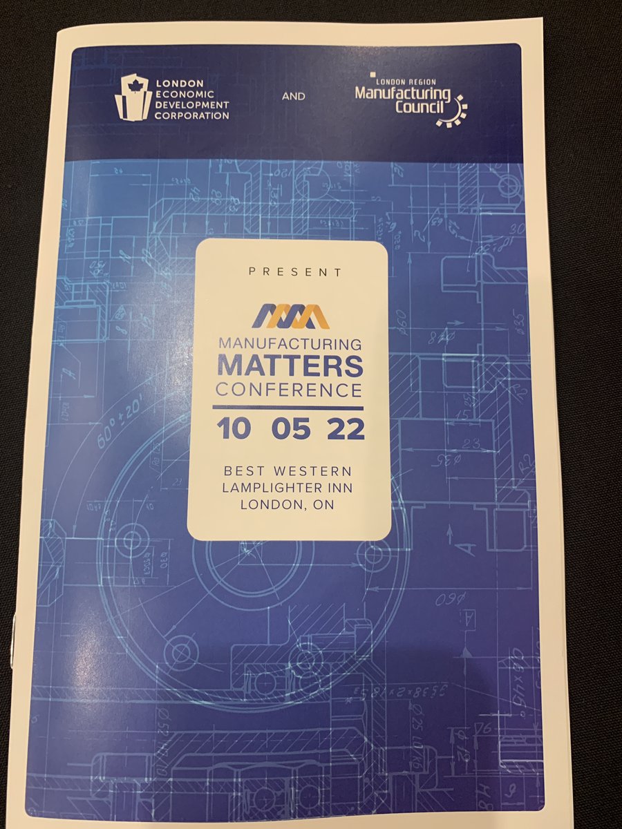 LondonEDC's tweet photo. We are off to a great start at the 2022 staging of #MfgMatters with 500 manufacturers, @GMcanada @JasonBatesLdnOn @EMCCanadaMFG https://t.co/ZXPSodMEoc