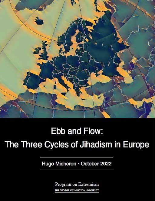 gwupoe's tweet photo. New 📔 in #nexusmonitor by our visiting research fellow @MicheronH: "Ebb and Flow: The Three Cycles of Jihadism in Europe"
Available here: https://t.co/VA2ECGOMpJ
A short 🧵on main findings https://t.co/UwYsHj76P5