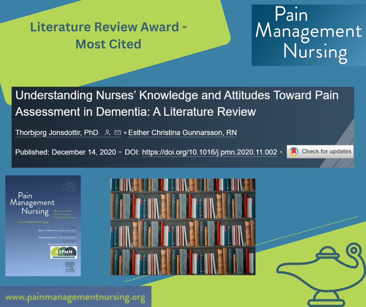 PMN_Journal's tweet photo. Congratulations to all that contributed to our award-winning Literature Review:

Click to view:

https://t.co/vEYS5kI6dm

#winner #Dementia #Alzheimers #literaturereview #nursetwitter #RN_Community #nurselife #nursingissues #caring #Nurses #pain #painmanagement #publish #nursing https://t.co/uEXyege9uC