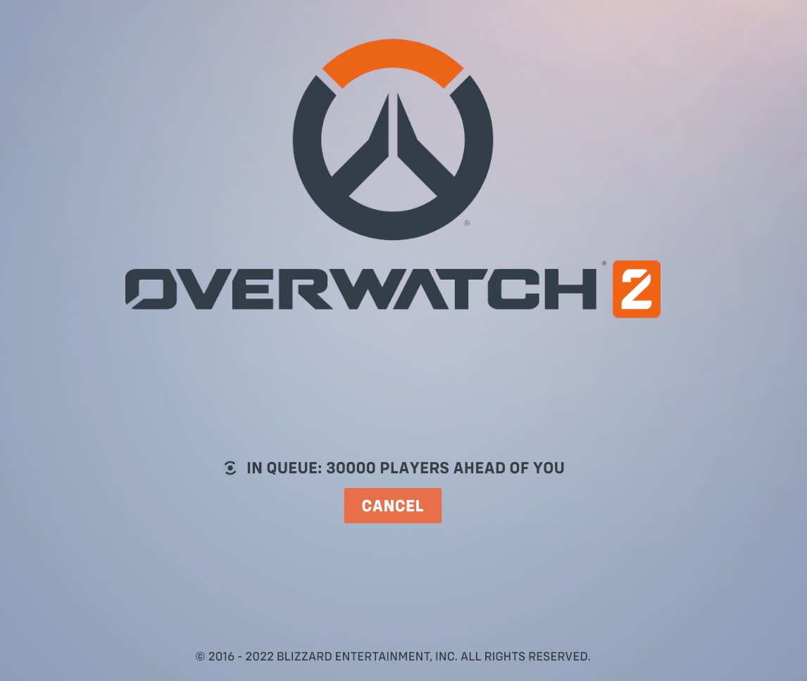 starlevi_'s tweet photo. AYO I WAS ALREADY 20k LEFT A FEW MINUTES AGO
10k OF Y'ALL CUT IN LINE GETCHO ASS OUDDA HERE
#Overwatch2 #OverwatchQueue https://t.co/iR3mUZD1oY