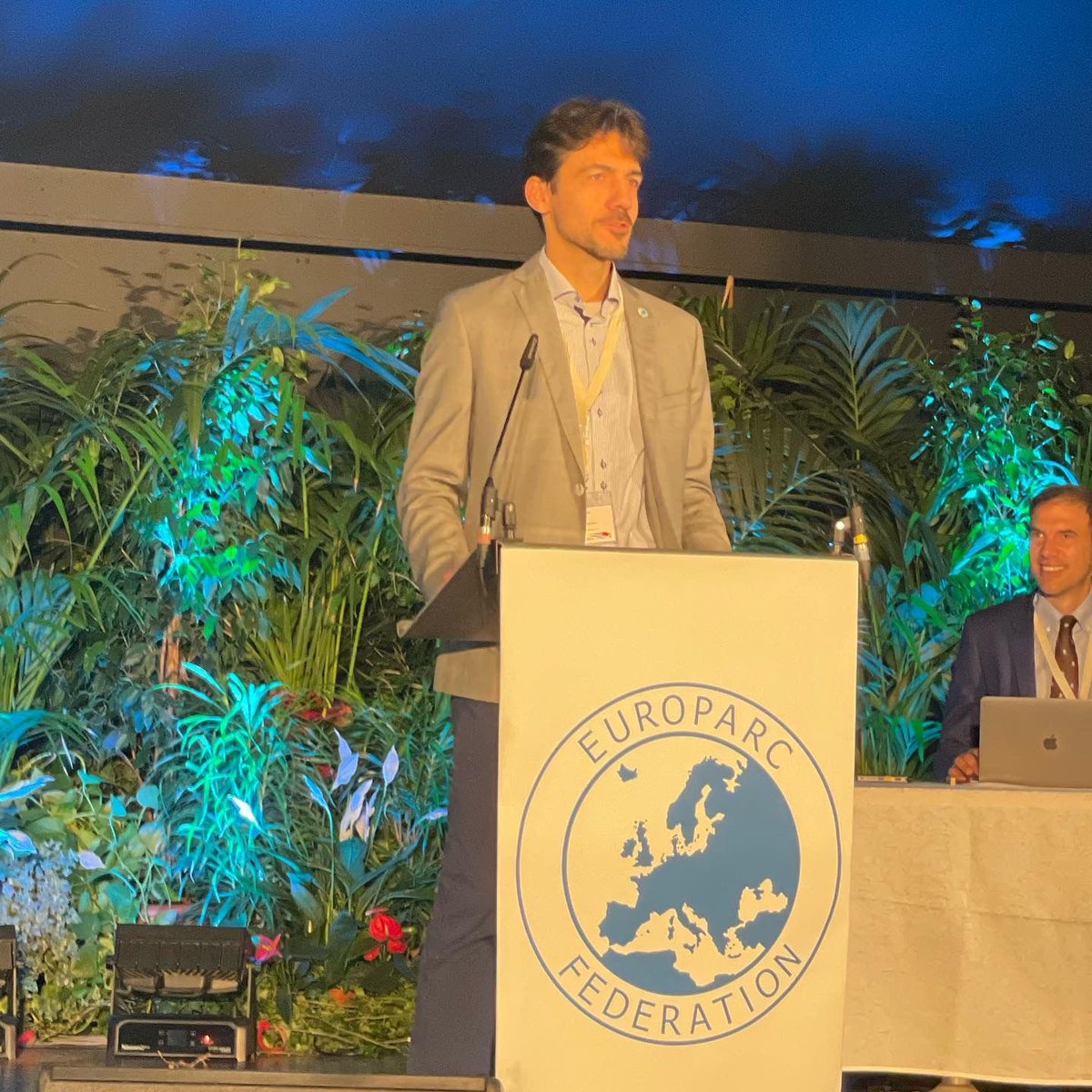 ParcoNordMilano's tweet photo. Here at the #EUROPARC2022 conference!! Excited to talk about #climatecrisis adaptation in protected area! Time to #exchange time to #connection @EUROPARC @MarzioMarzorati @GiniRiccardo https://t.co/E39lK4nt0b