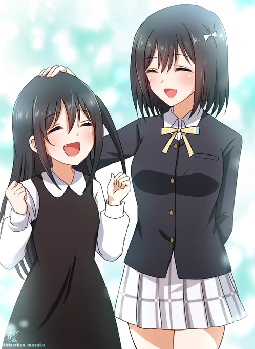 #三船栞子生誕祭2022#三船栞子誕生祭2022 しおこおめでとうしおこ回感想絵とフラスタ用とショートヘアスーツ再掲 