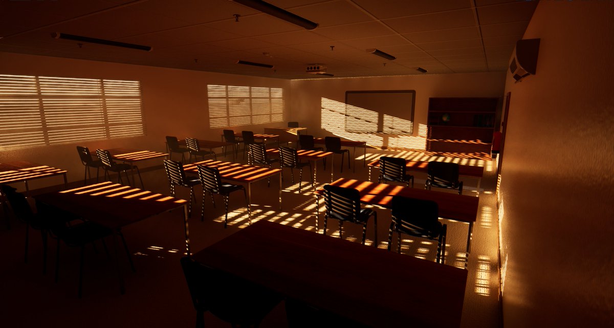 MikeFarrant3D's tweet photo. Since wrapping up my MA final project I've been working on remake of my first ever college project from 2016, here's a couple up to date stills plus a comparison video from last week. 

 #indiegame #gamedev #indiedev #indiegamedev  #gamedevelopment #gamedesign #UnrealEngine5 https://t.co/3qgqS7tz7N