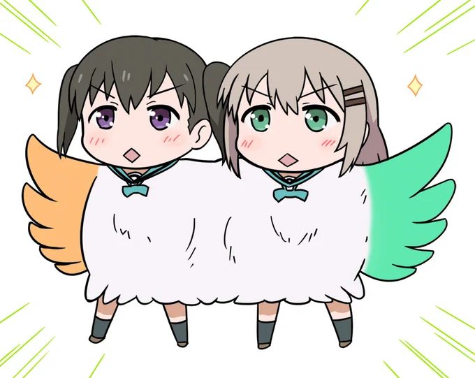 4期が始まったので昔描いた #ヤマノススメ 絵を上げる 