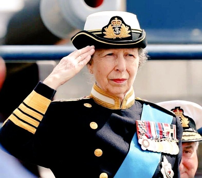 Sapphireblues3's tweet photo. Princess Anne is set to make royal history by taking over Prince Harry's military role in the Royal Marines, the Sunday Times reports.
#PrincessAnne https://t.co/BIB6wMxj13