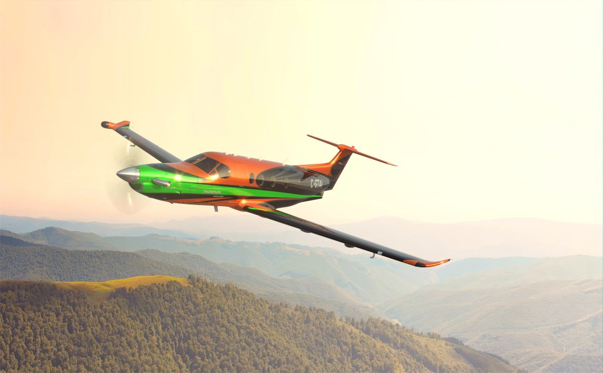 AircraftStudioD's tweet photo. Here is another custom paintscheme, made for a PC12! https://t.co/QBZhoFnLoP