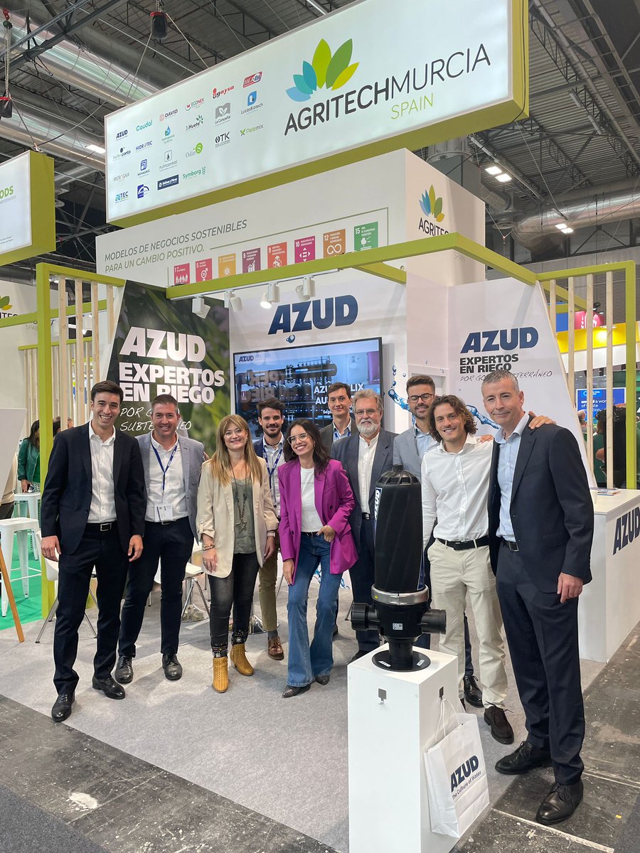 ¡Segundo día en Fruit Attraction! 🍍🍒🍋
📍 El #AZUDteam os espera en el pabellón 7 stand 7D12 de IFEMA MADRID dentro del espacio de empresas asociadas de Agritech Murcia.