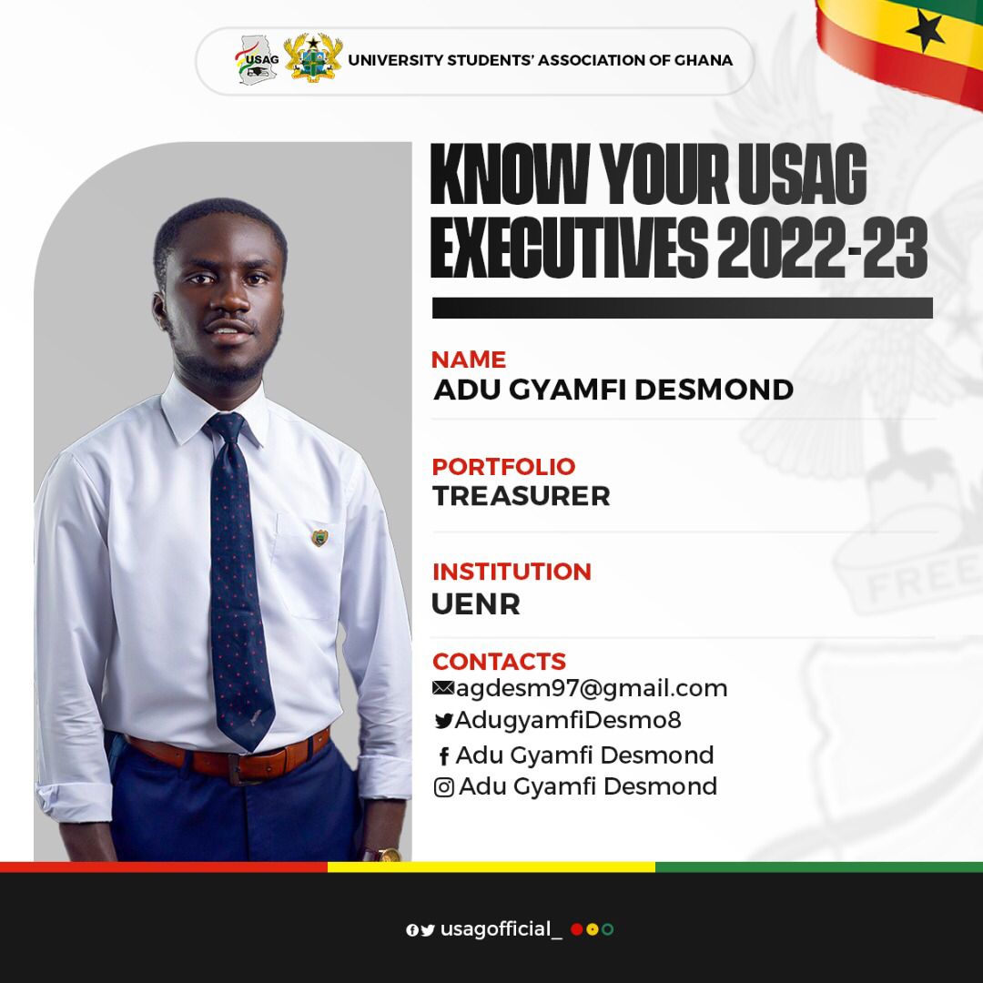 Profiles of our 2022/2023 batch of executive officers.
TREASURER: